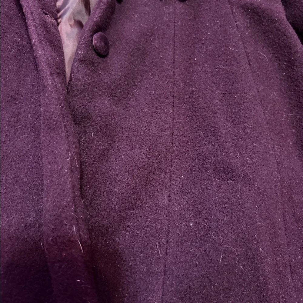 Rothschild Kids Deep Purple Pea Coat